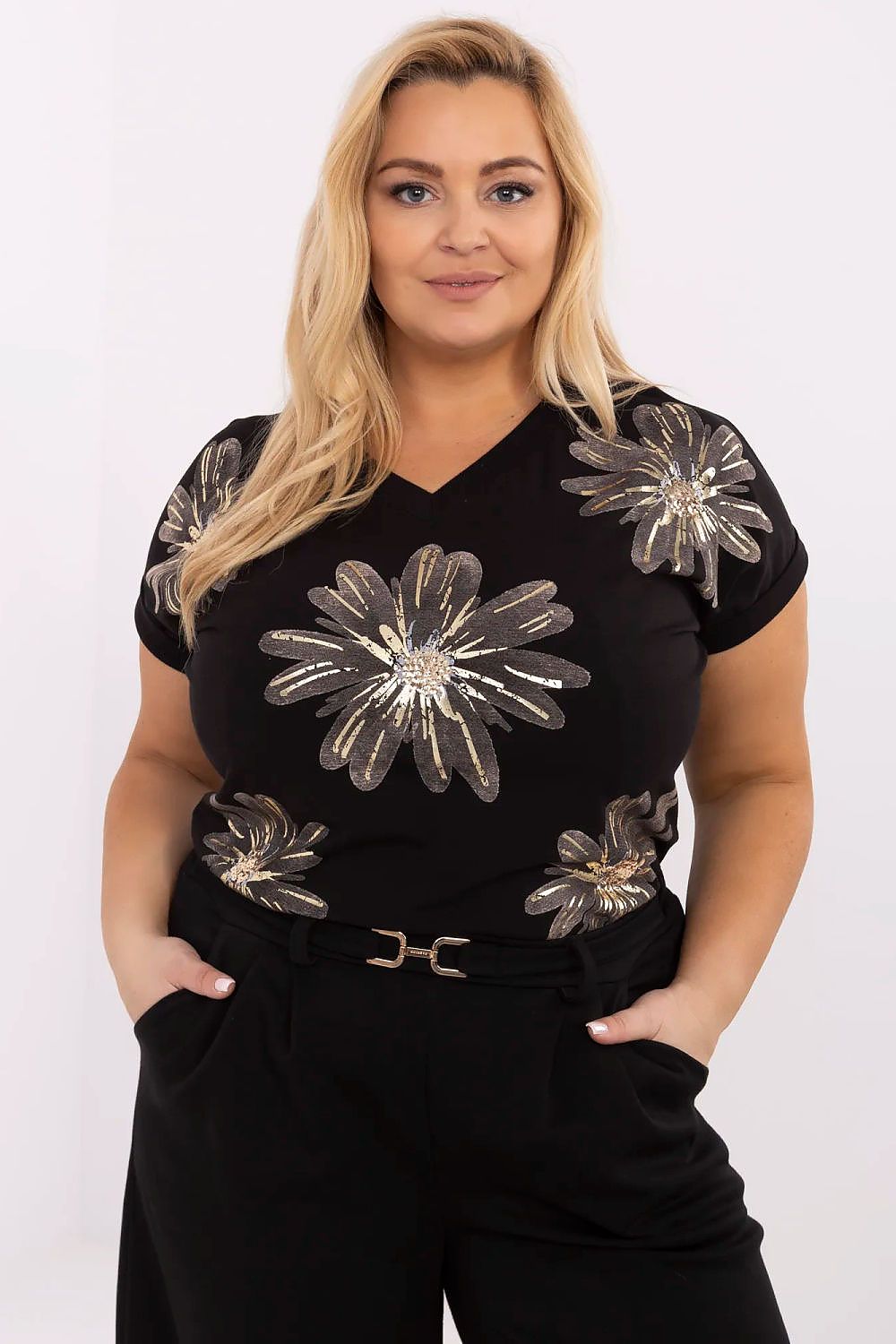  Chemisier grande taille model 211736 Relevance 