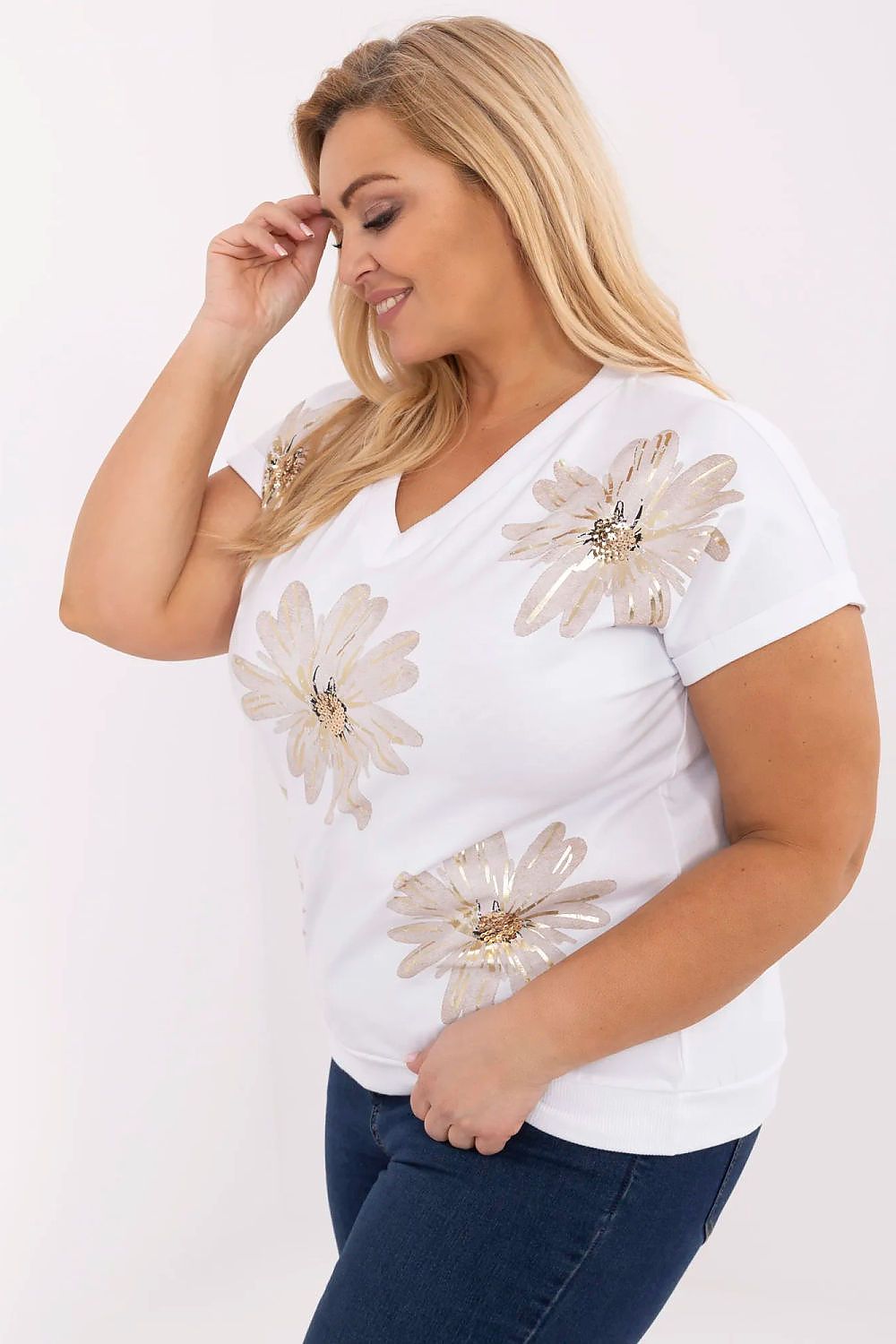  Chemisier grande taille model 211741 Relevance 