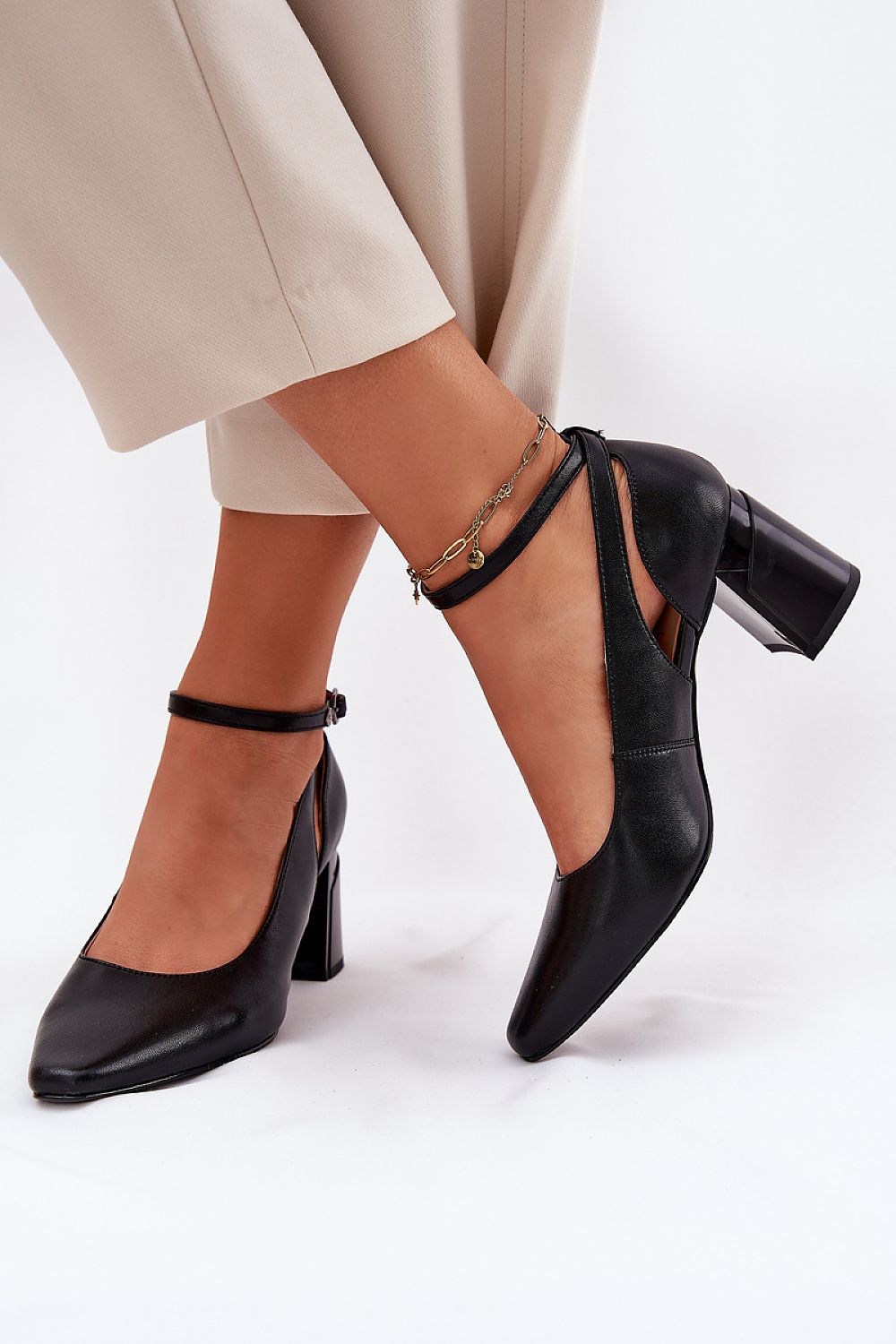  Escarpins talon large model 212614 Step in style 