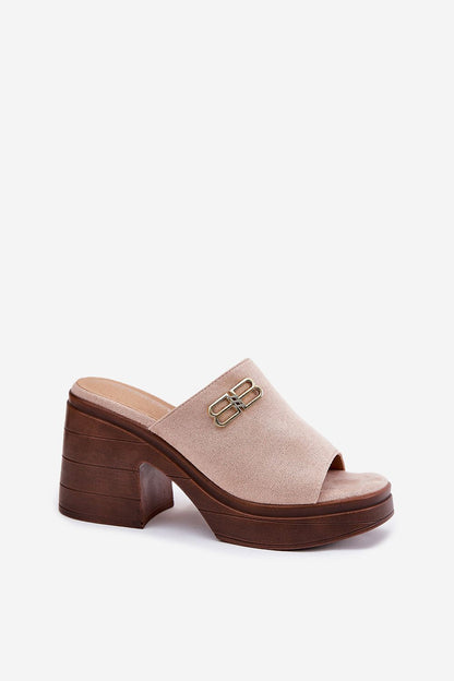  Clacquettes model 213038 Step in style 