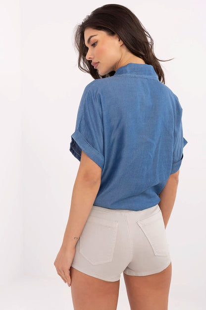 Chemise manche longue model 213594 Italy Moda 
