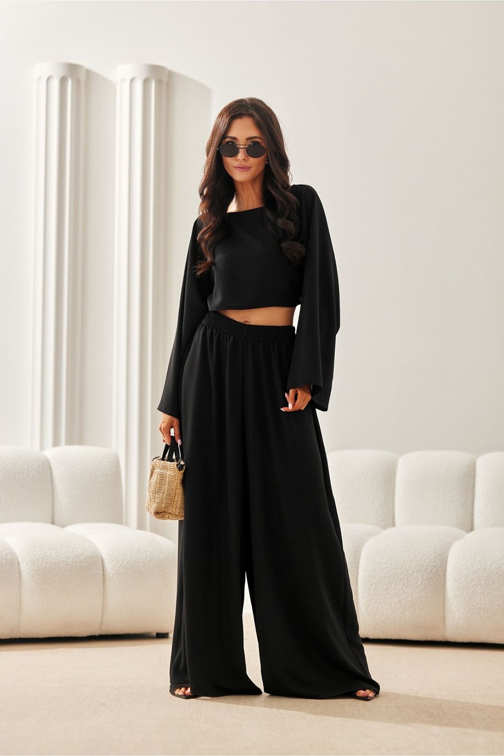  Pantalon femme model 214531 Roco Fashion 