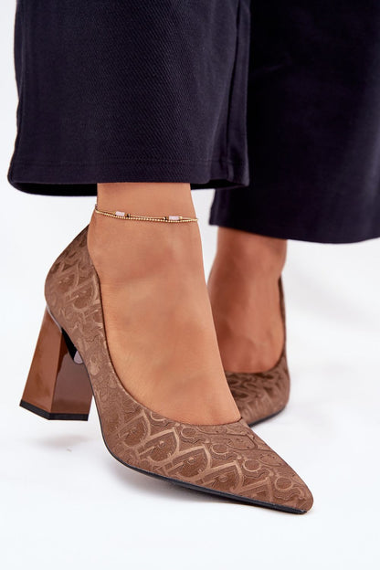  Escarpins talon large model 216309 Step in style 