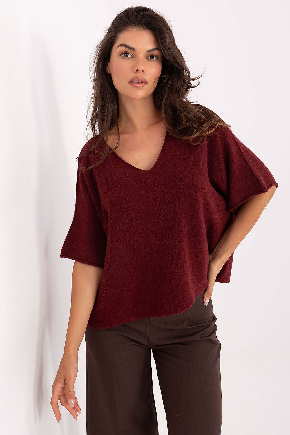  Pull à manches courtes model 216680 Italy Moda 