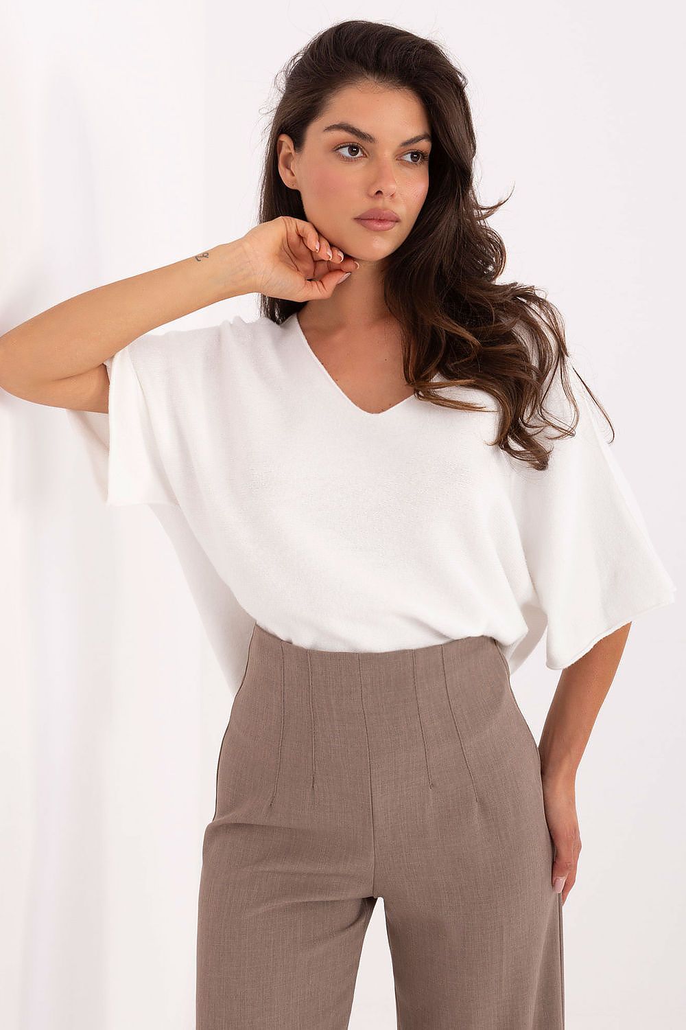  Pull à manches courtes model 216683 Italy Moda 