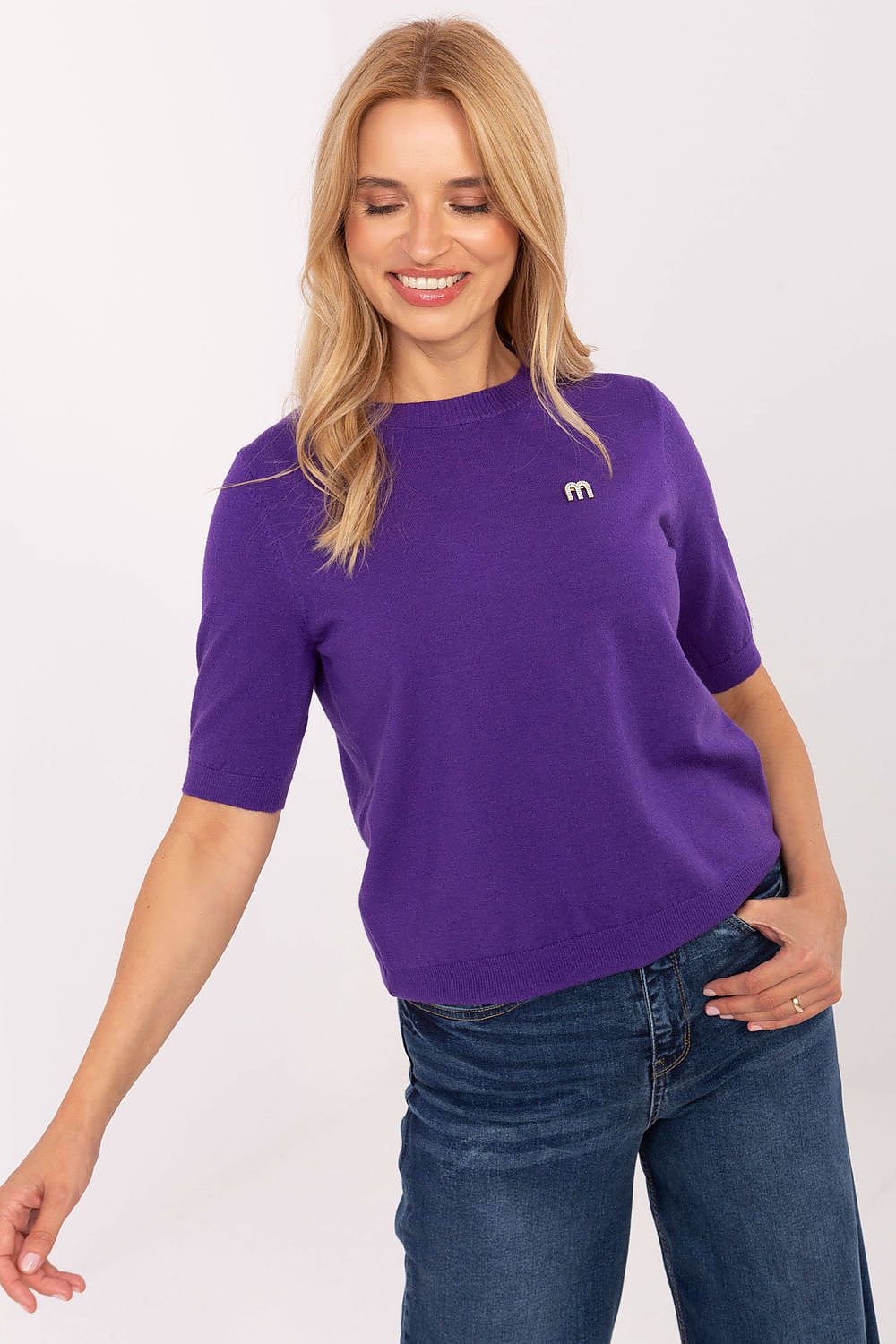  Pull à manches courtes model 216851 Factory Price 