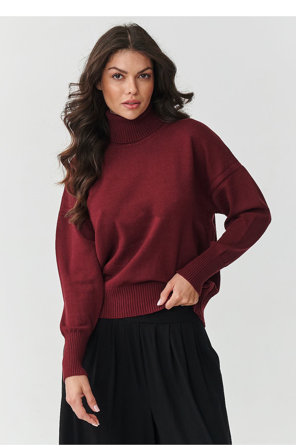  Col roulé model 217397 Makadamia 