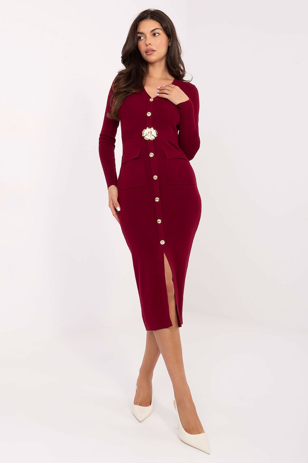  Robe de jour model 218022 Factory Price 