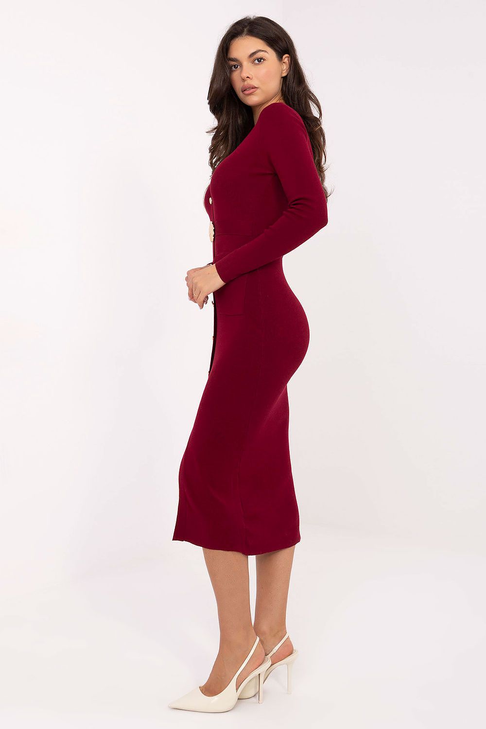  Robe de jour model 218022 Factory Price 