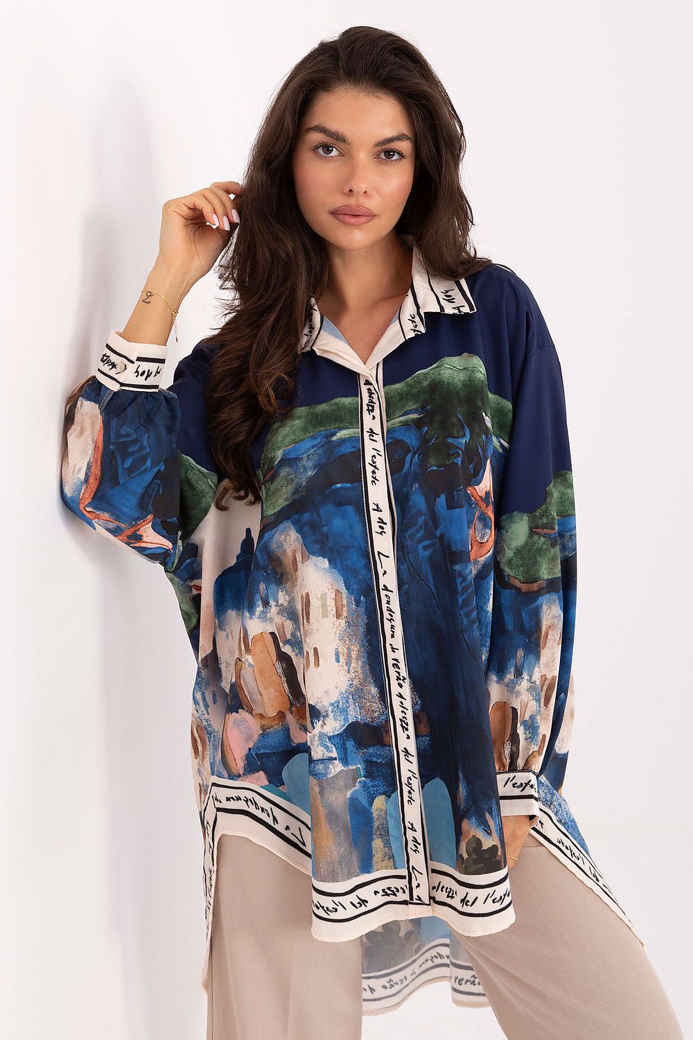  Chemise manche longue model 218393 Rue Paris 