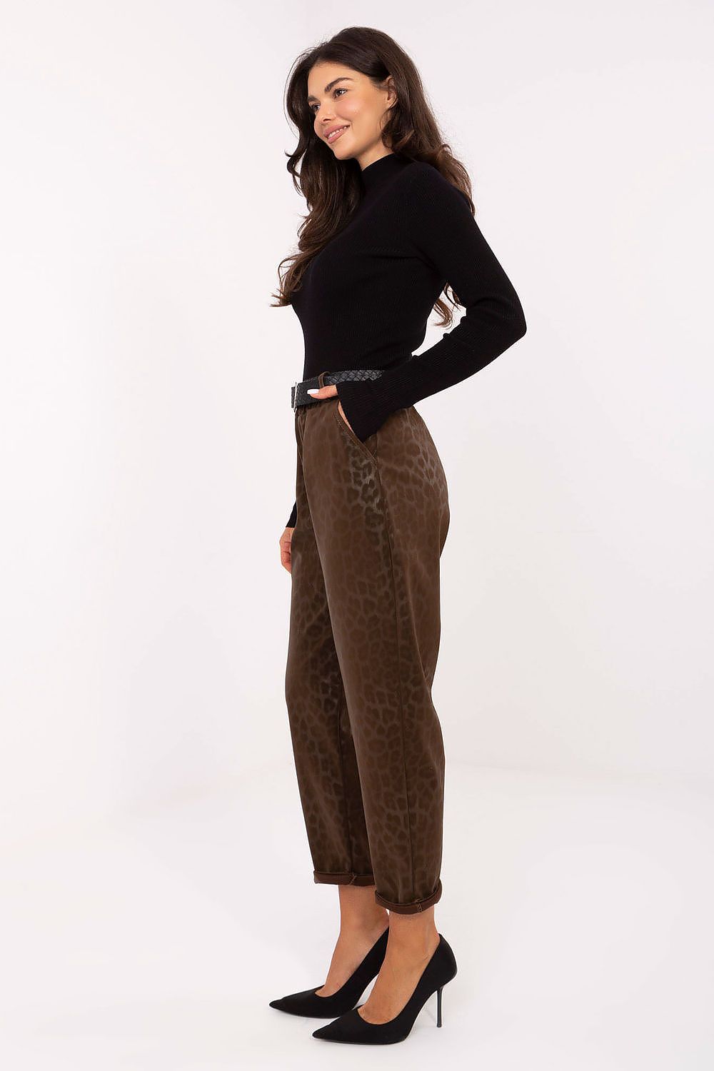  Pantalon femme model 218444 Italy Moda 