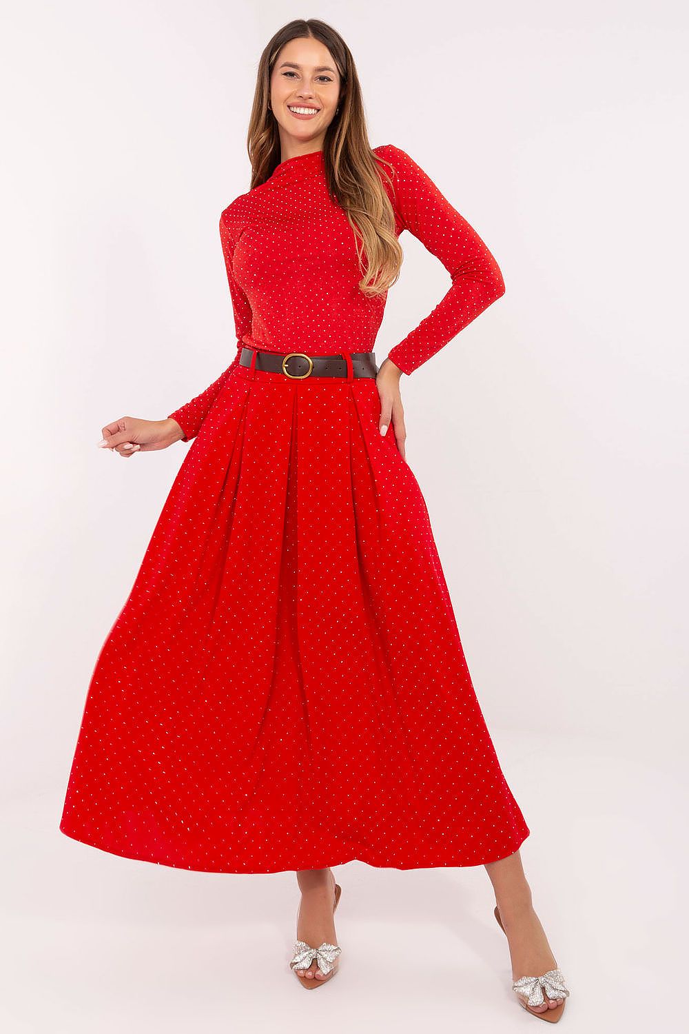  Jupe longue model 219220 Italy Moda 