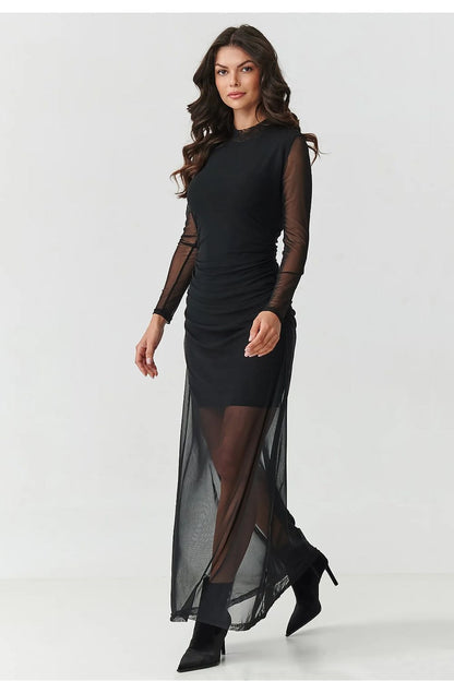  Robe de soirée model 219536 Makadamia 