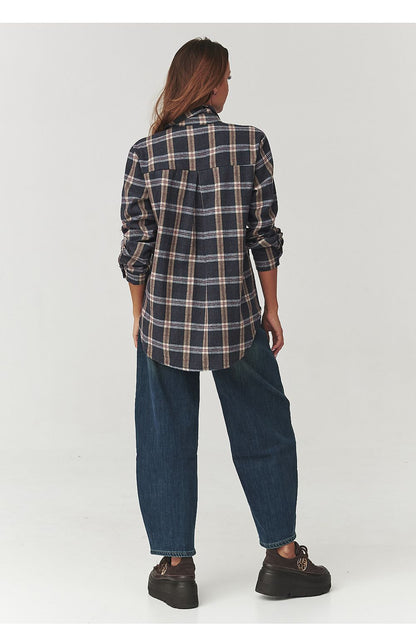  Chemise manche longue model 219730 Makadamia 