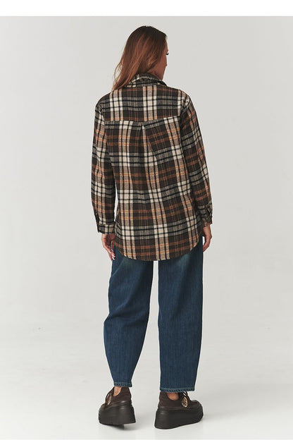  Chemise manche longue model 219733 Makadamia 