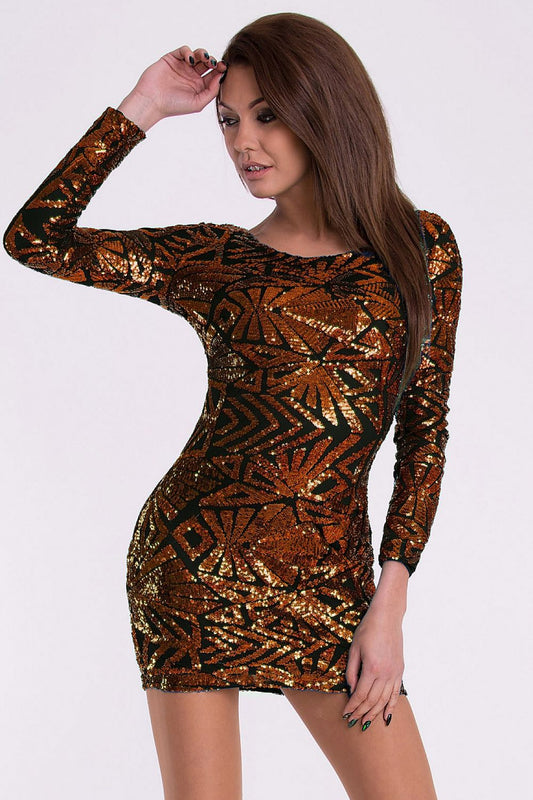  Robe courte model 48848 YourNewStyle 