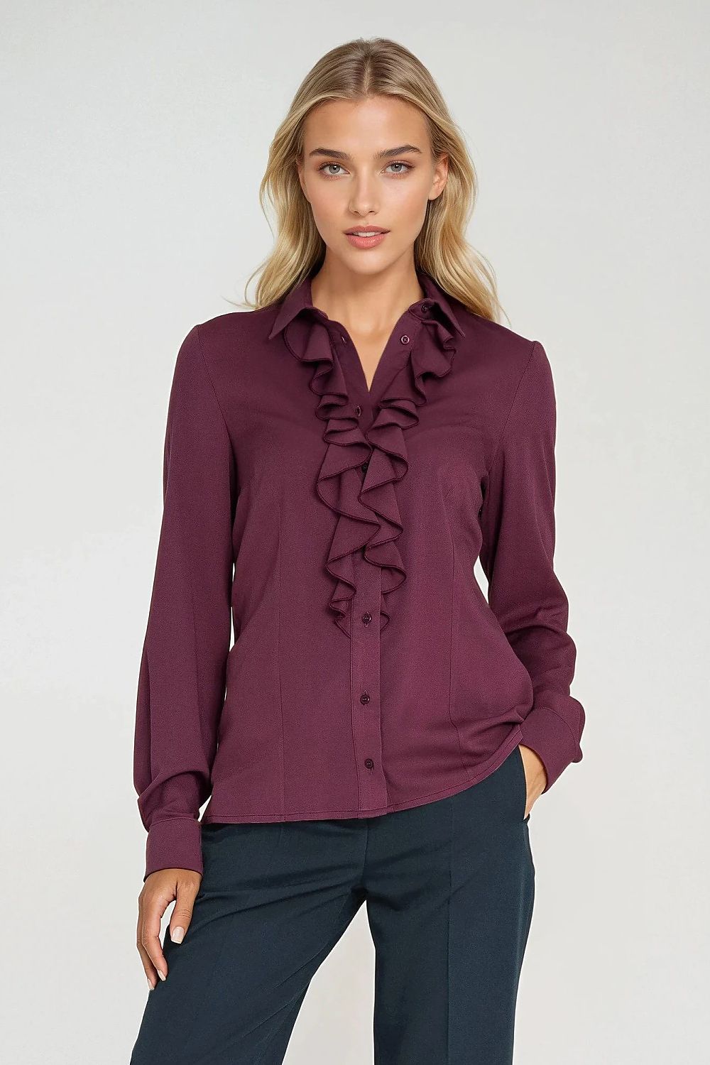  Chemise manche longue model 219786 Nife 