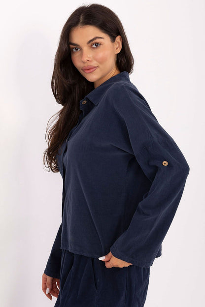  Chemise manche longue model 220822 Italy Moda 