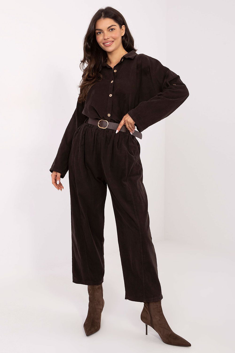  Chemise manche longue model 220827 Italy Moda 