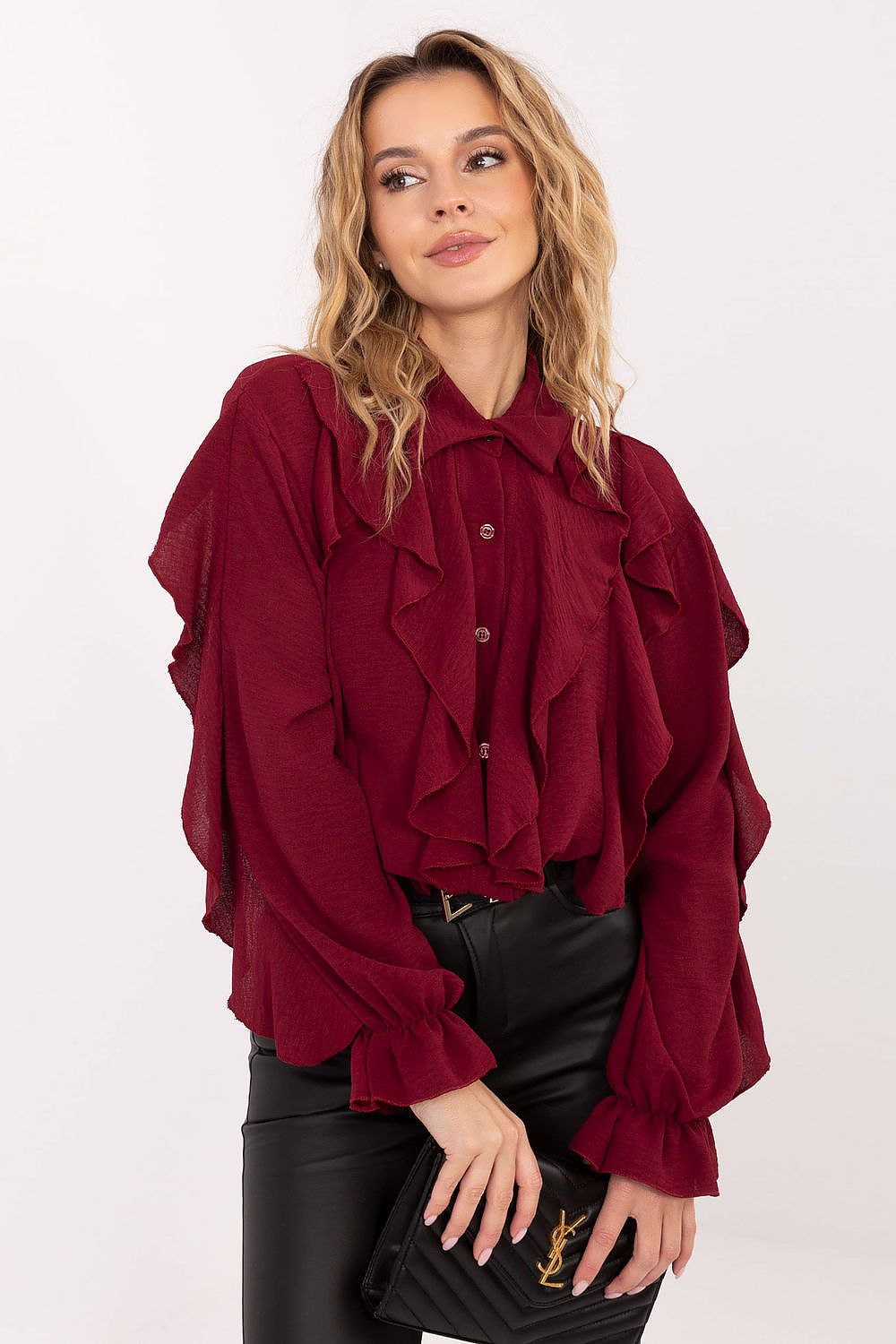  Chemise manche longue model 221059 Italy Moda 