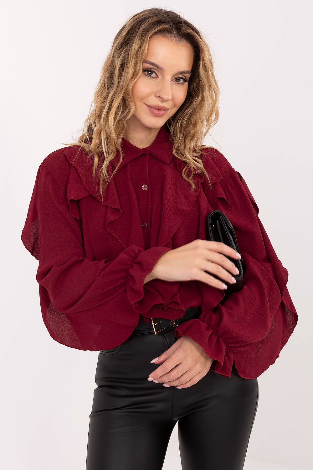  Chemise manche longue model 221059 Italy Moda 