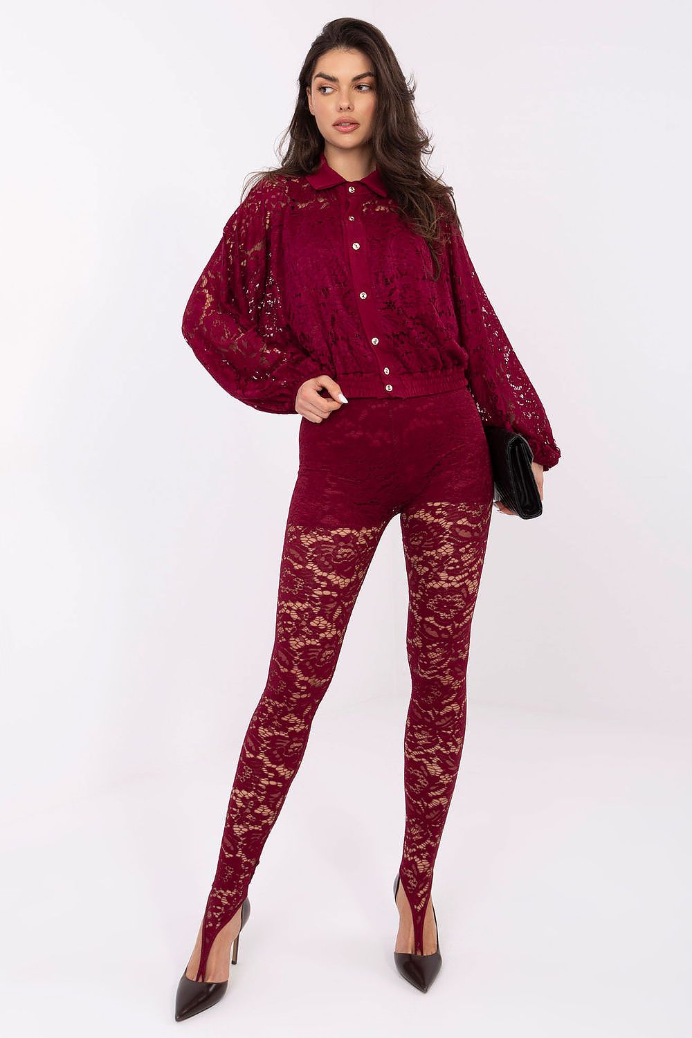  Leggings longues model 221299 Italy Moda 