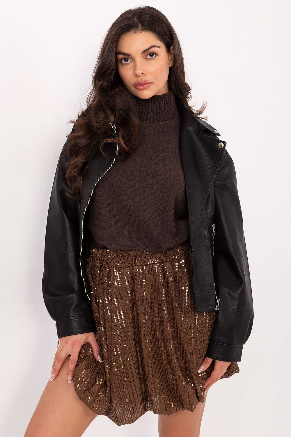  Jupe courte model 221349 Italy Moda 