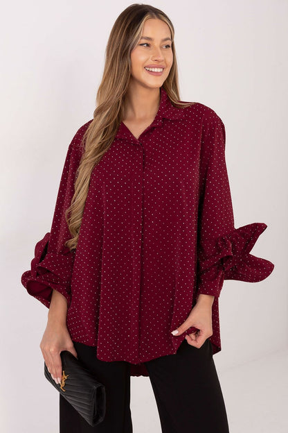  Chemise manche longue model 222148 Italy Moda 
