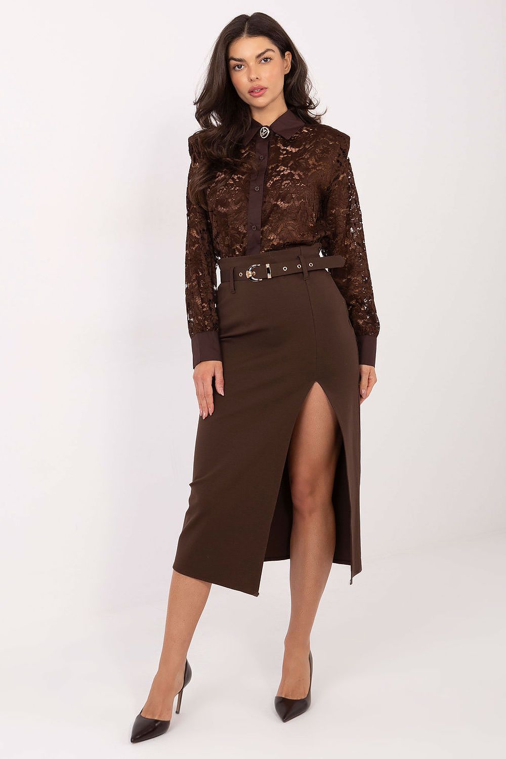  Chemise manche longue model 222321 Italy Moda 