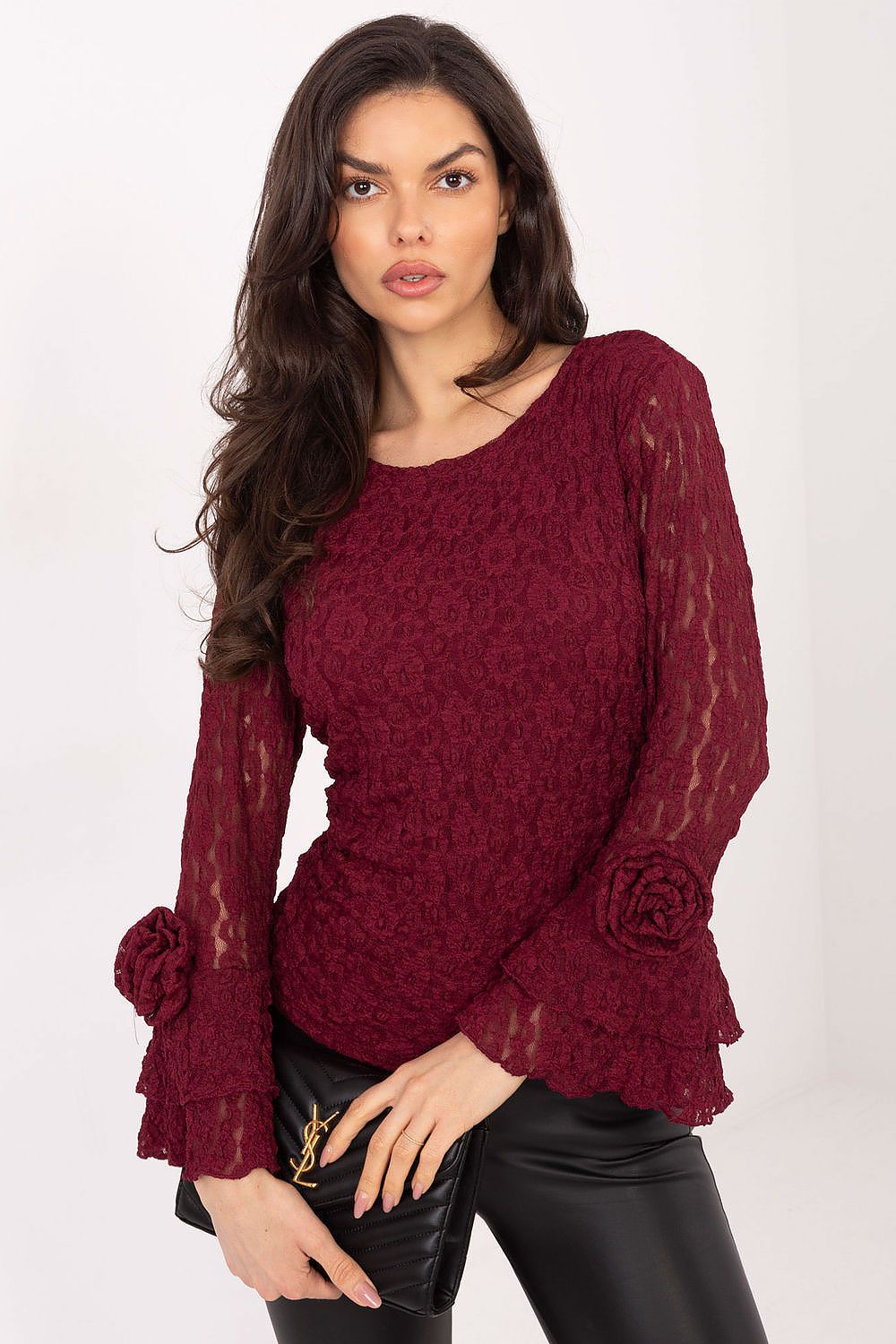  Blouse en dentelle model 222740 Italy Moda 