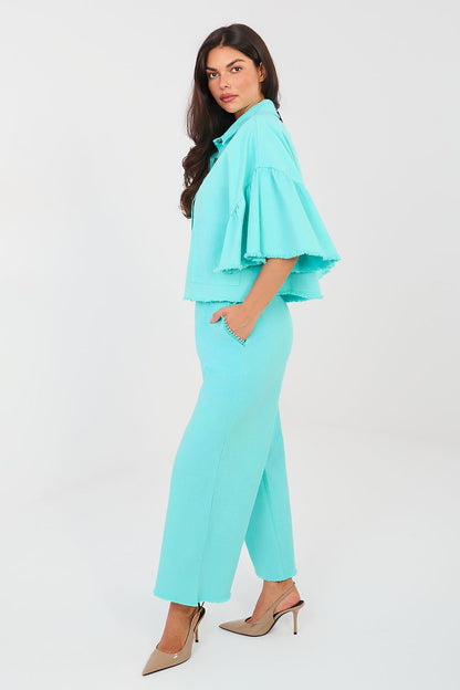  Pantalon femme model 223770 Italy Moda 