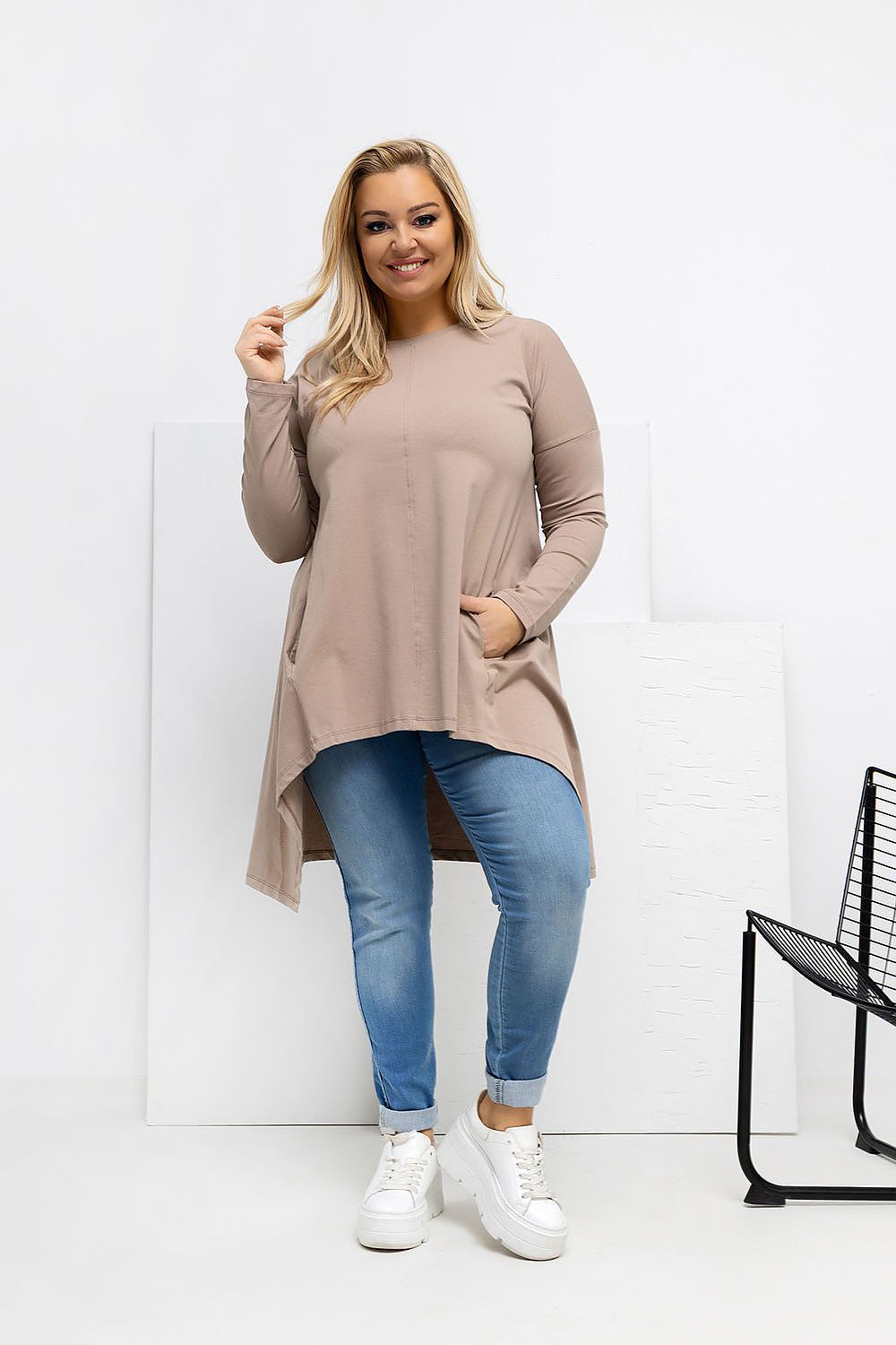  Chemisier grande taille model 223927 Relevance 