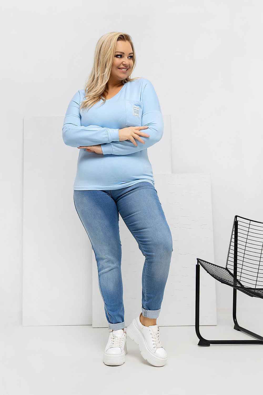  Chemisier grande taille model 223936 Relevance 