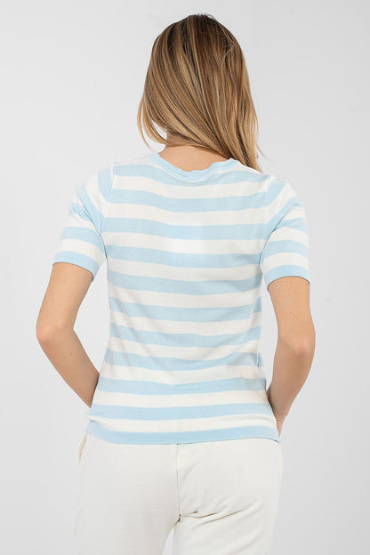  Pull à manches courtes model 224320 Factory Price 