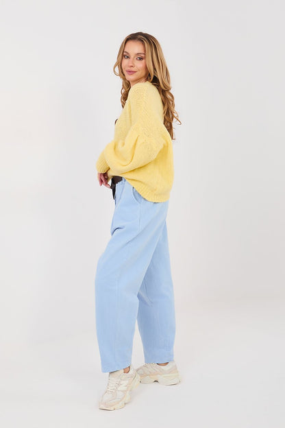  Pantalon en velours côtelé model 224381 Italy Moda 