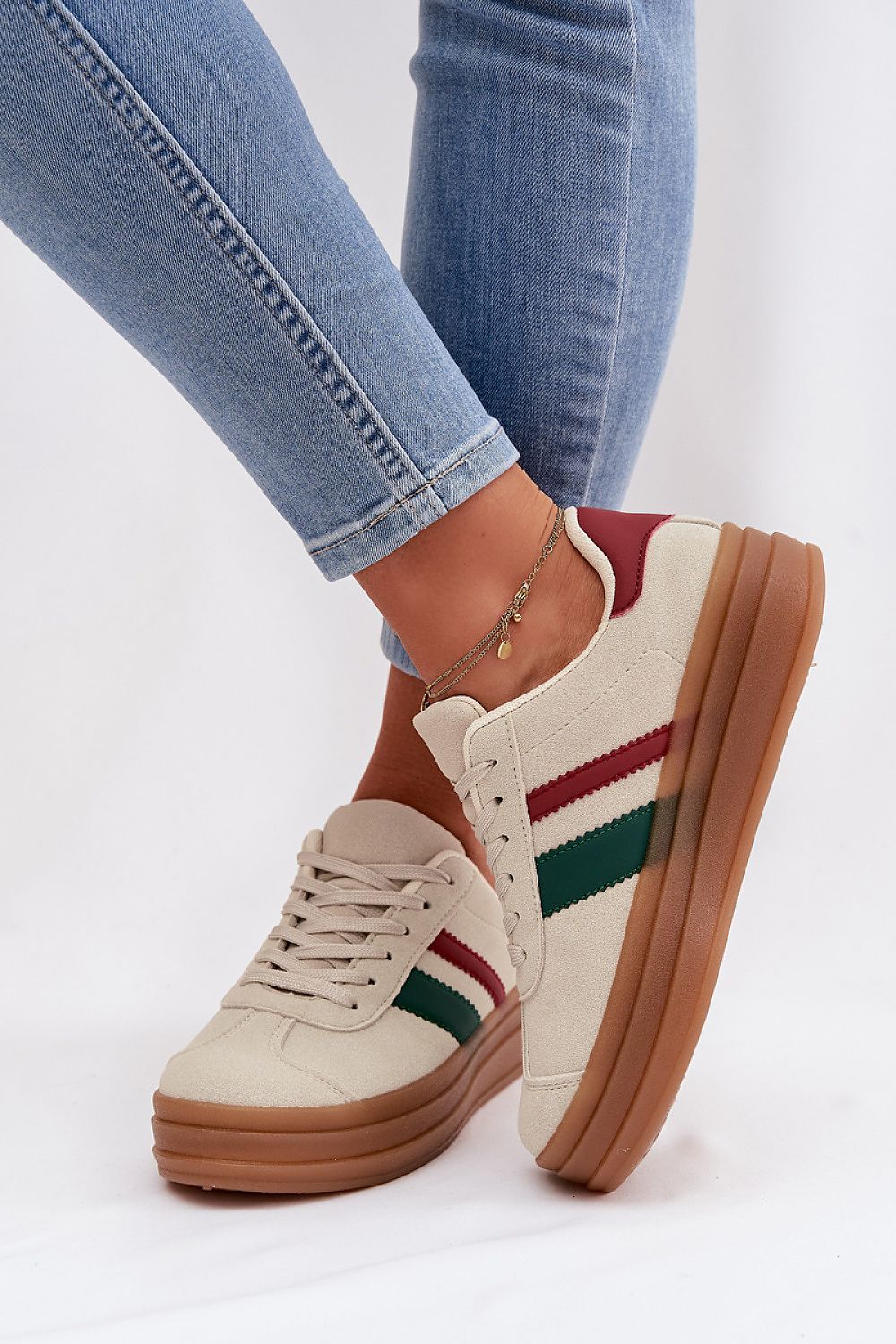  Baskets à plateforme model 224419 Step in style 