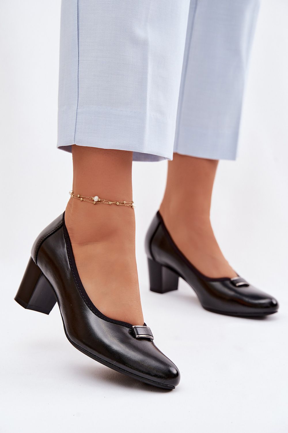  Escarpins talon large model 227171 Step in style 