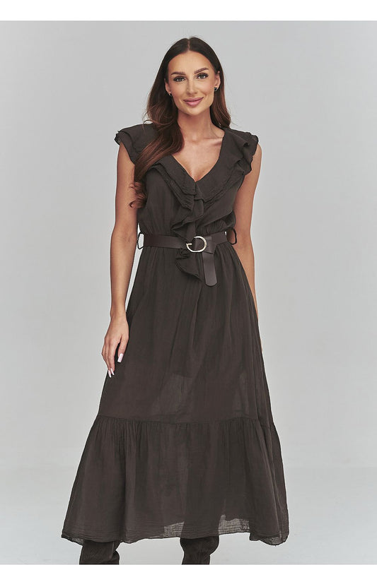  Robe de jour model 228264 Makadamia 