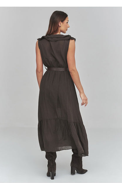  Robe de jour model 228264 Makadamia 