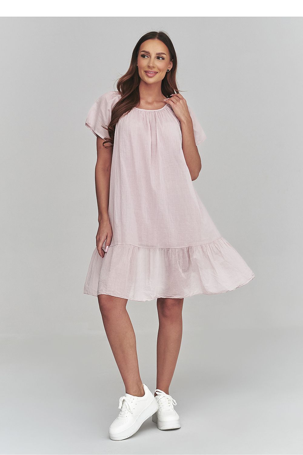 Robe de jour model 228266 Makadamia 