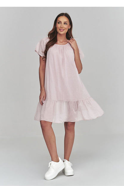  Robe de jour model 228266 Makadamia 