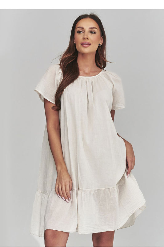  Robe de jour model 228268 Makadamia 