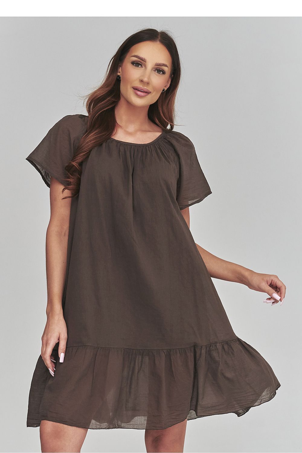  Robe de jour model 228269 Makadamia 