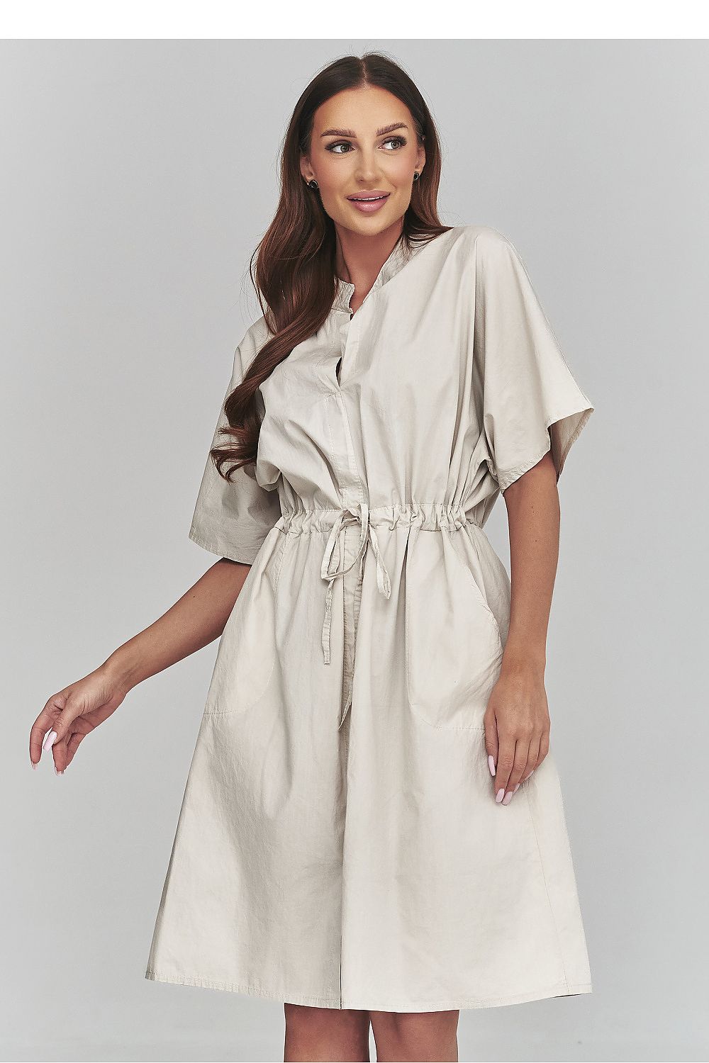  Robe de jour model 228286 Makadamia 