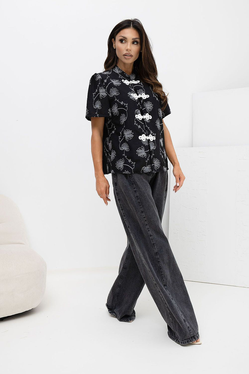  Chemise manche courte model 229098 Factory Price 