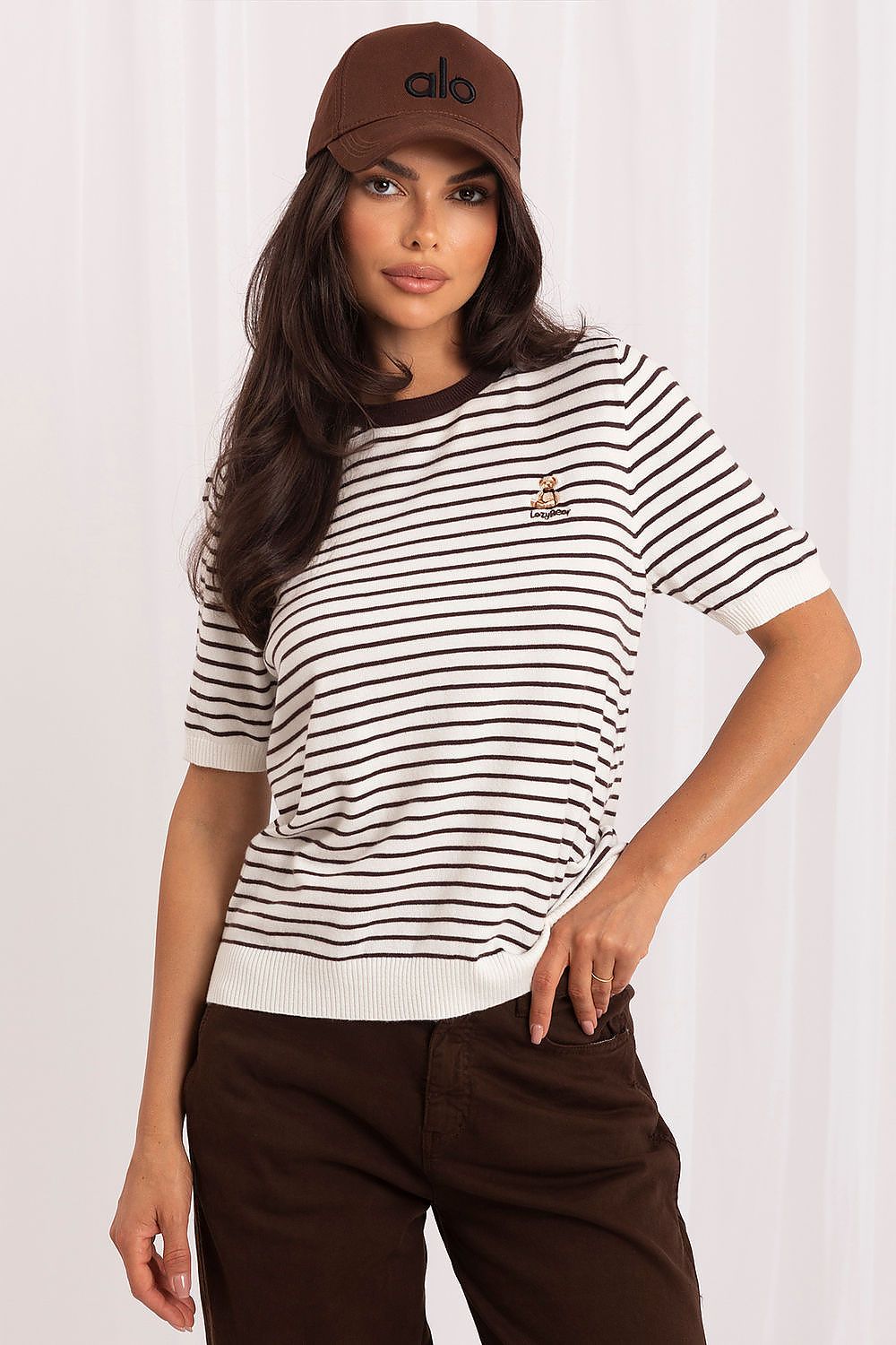  Pull à manches courtes model 230142 Italy Moda 