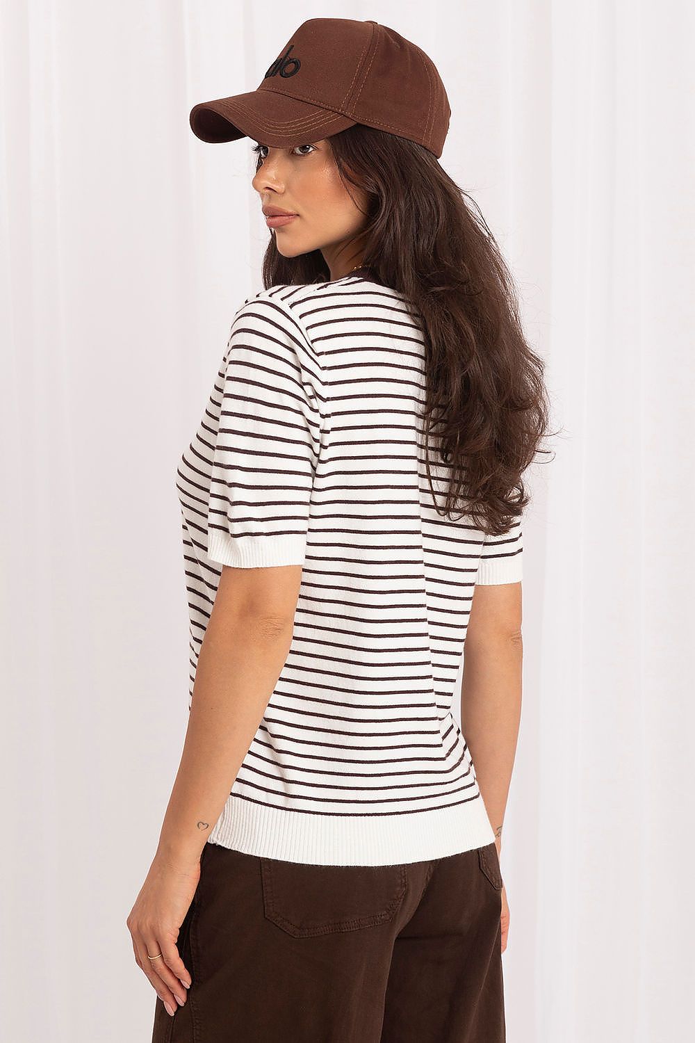  Pull à manches courtes model 230142 Italy Moda 