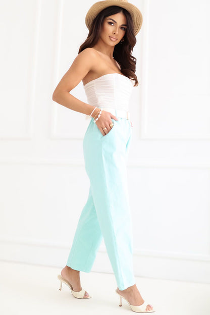  Pantalon en velours côtelé model 230167 Italy Moda 