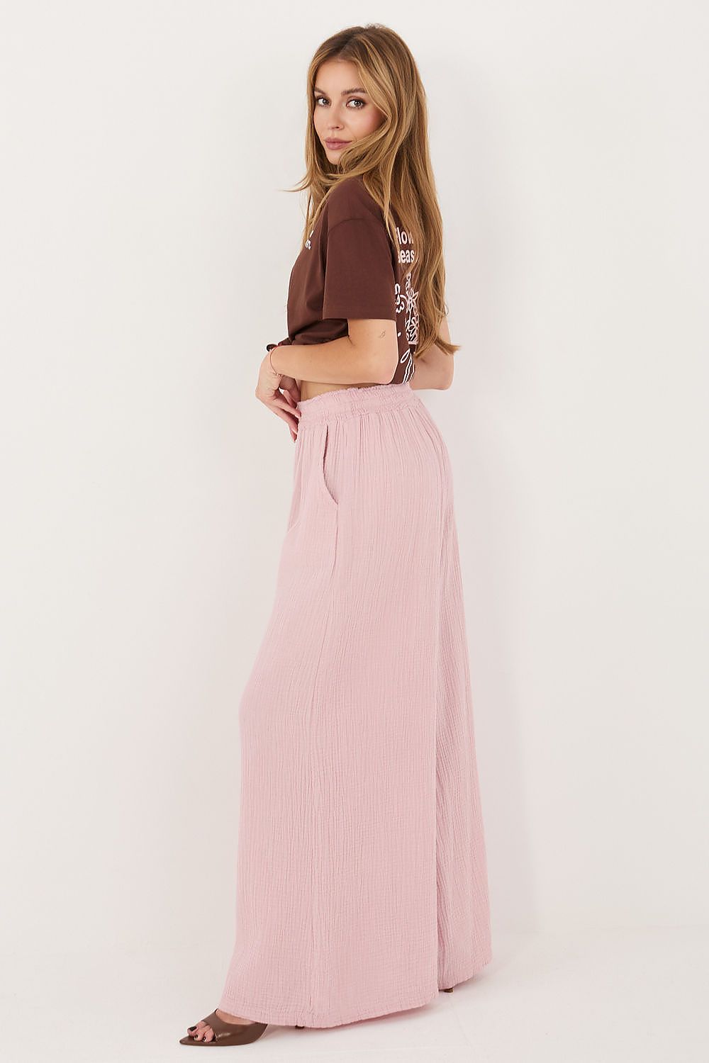  Pantalon femme model 230171 Italy Moda 