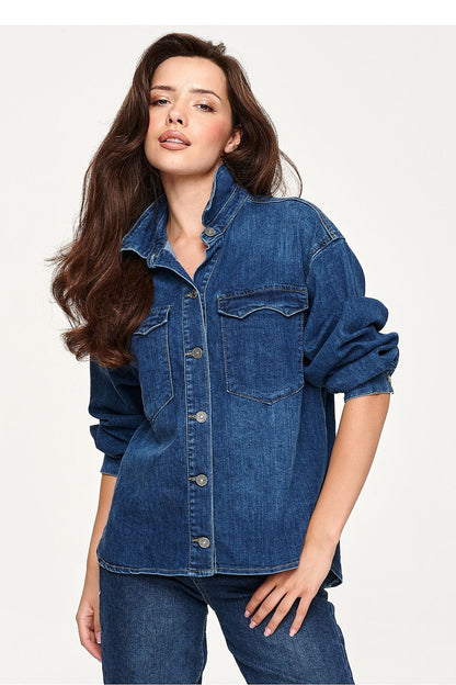  Chemise manche longue model 230871 Makadamia 